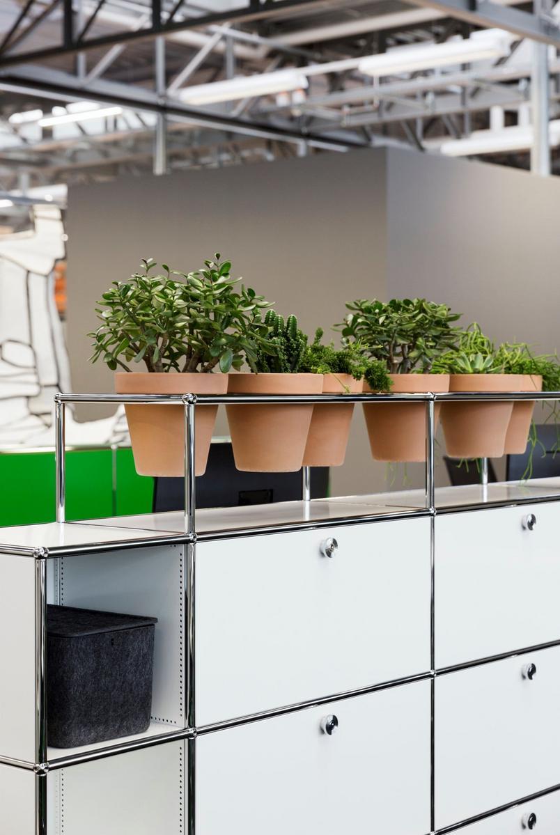 WORLD OF PLANTS FOR HALLER Modular office storage unit