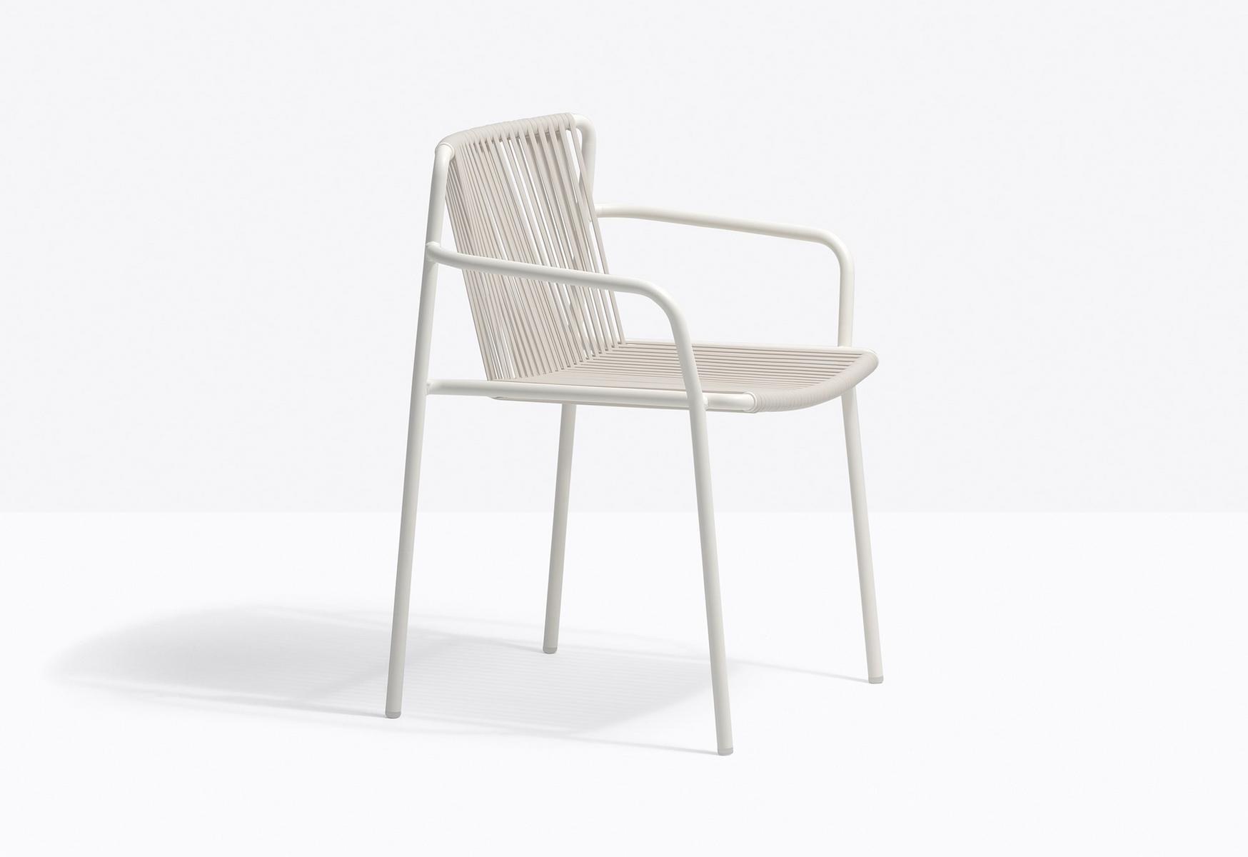 TRIBECA 3665 Powder coated steel garden chair