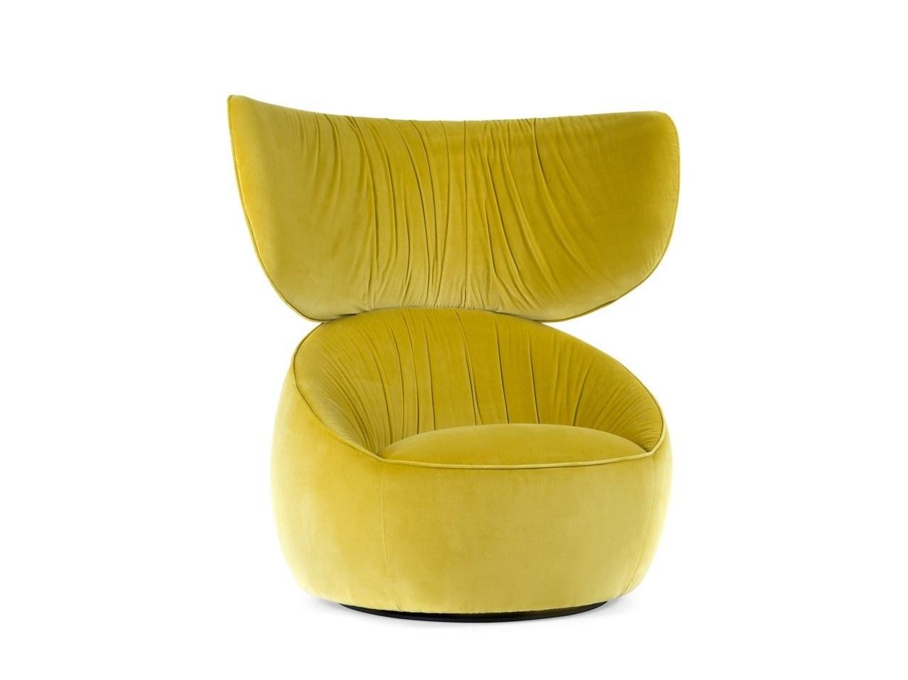 HANA WINGBACK Upholstered high-back armchair
