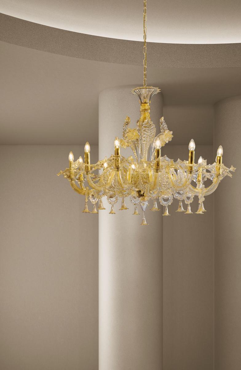 GIUSTINIAN Glass chandelier GIUSTINIAN Glass chandelier