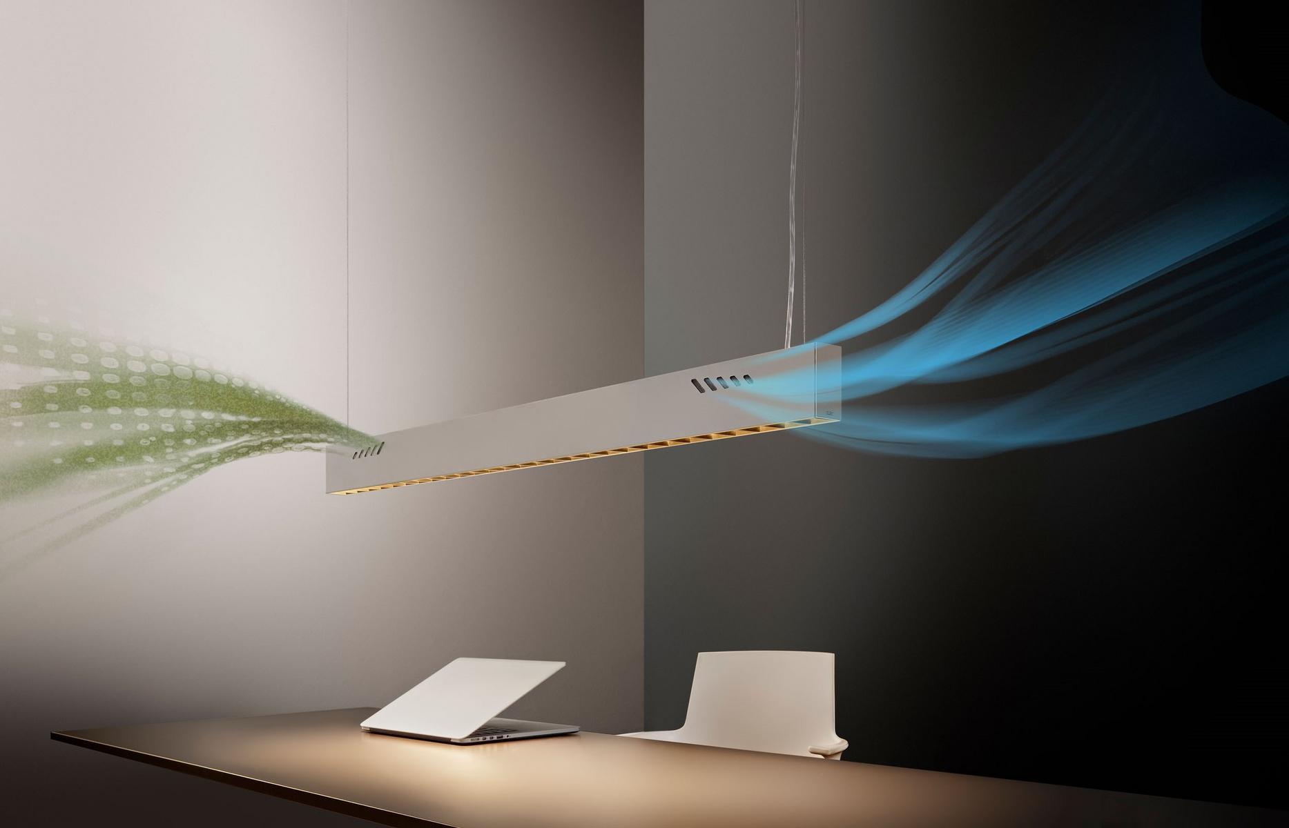 PURE BIOAIR Metal LED sanitising light