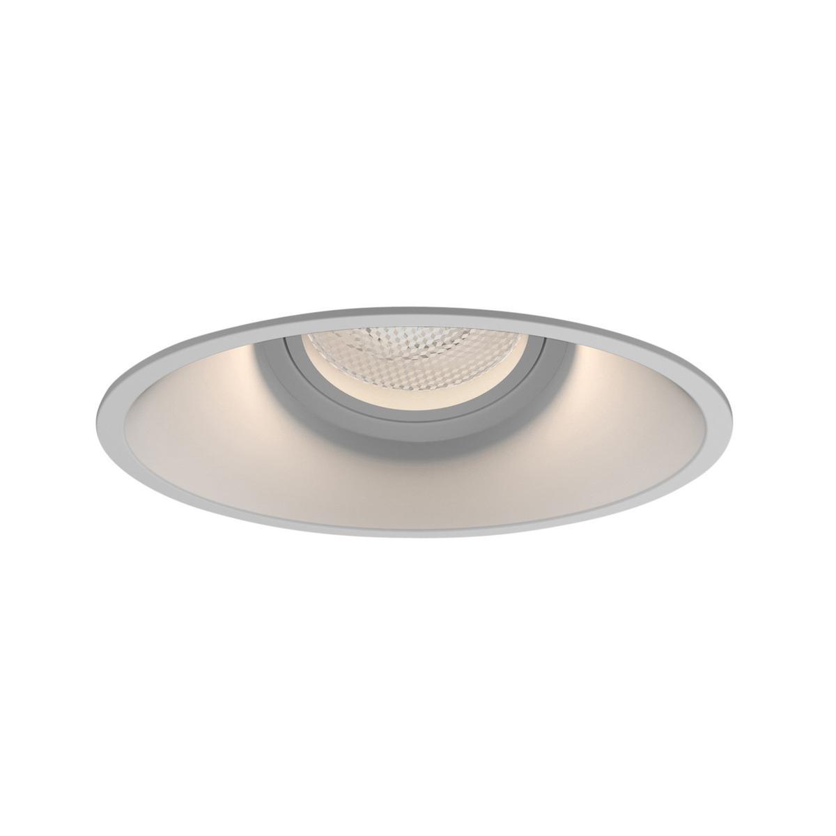 MINIMA 25 LED square ceiling zinc spotlight