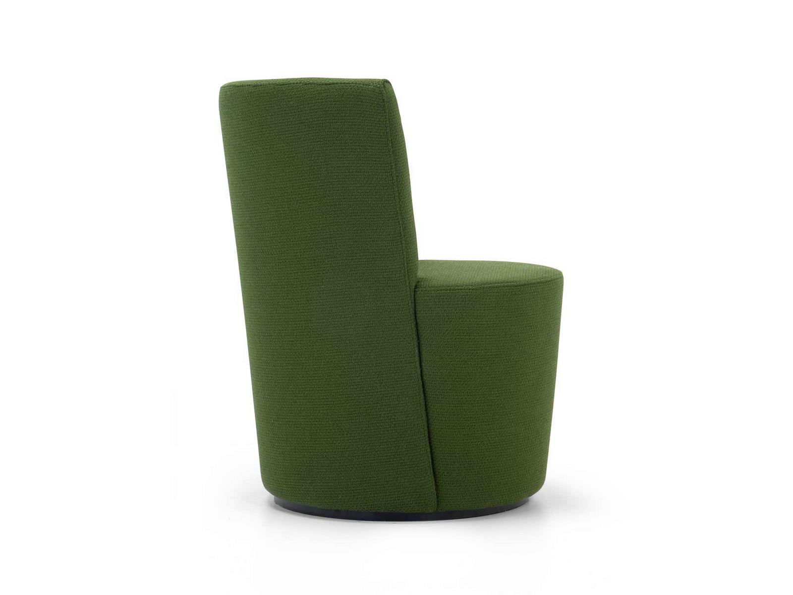 RONDA Upholstered fabric lobby chair