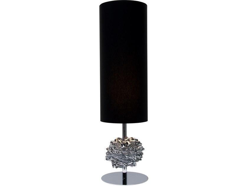 FLOWERS FROM AMSTERDAM T1H Direct-indirect light fabric table lamp