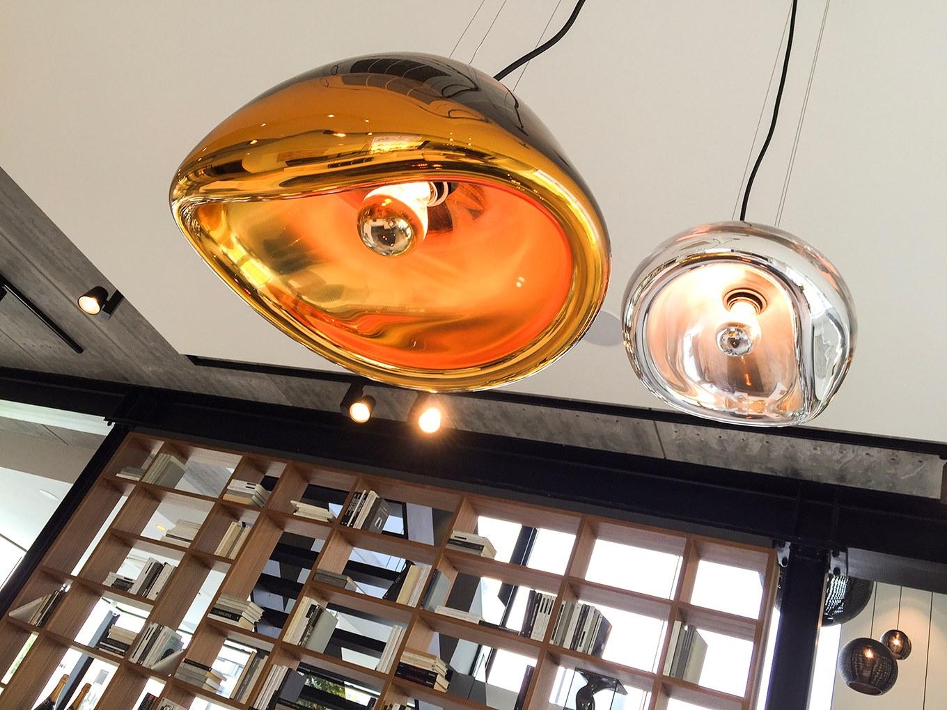 AUSUM Handmade blown glass pendant lamp