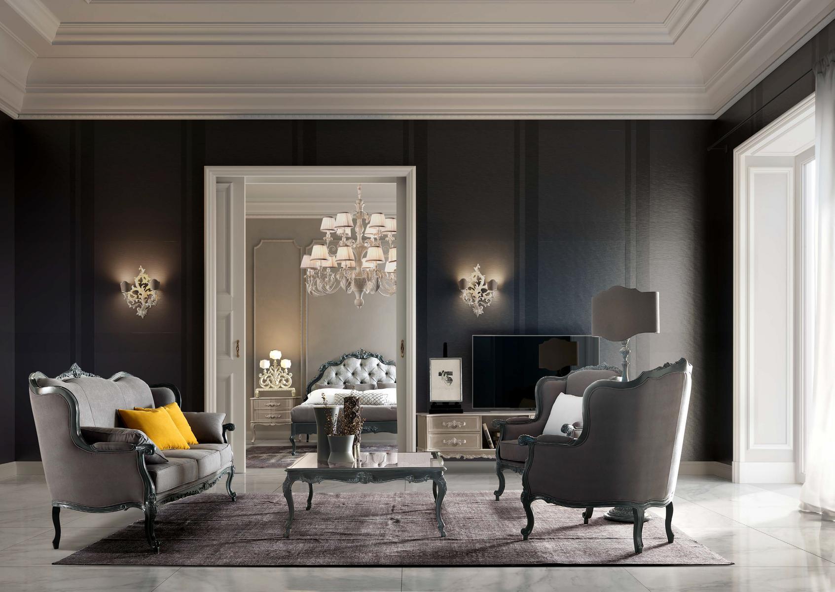 TORNABUONI Square glass coffee table