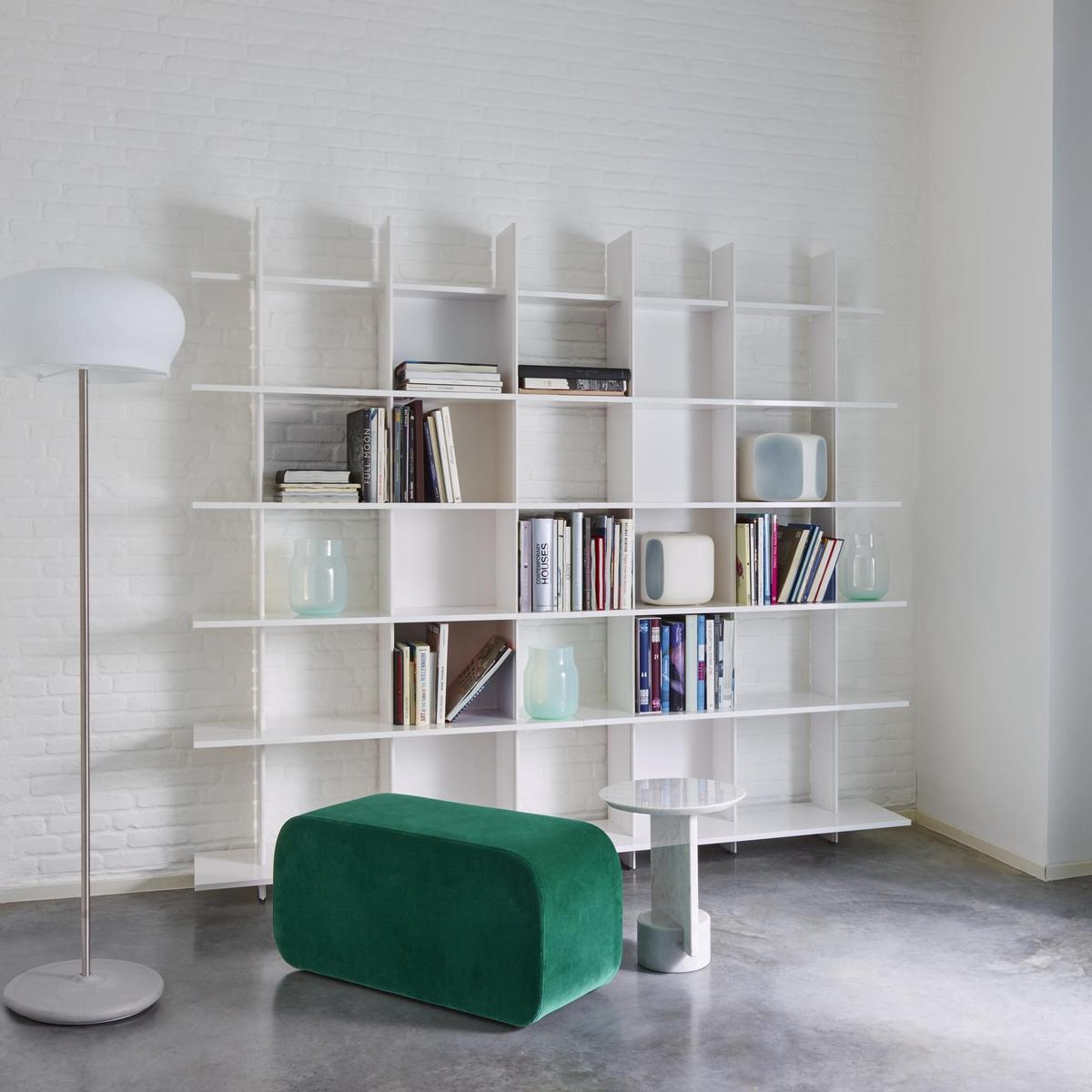 ALLITERATION Open sectional bookcase