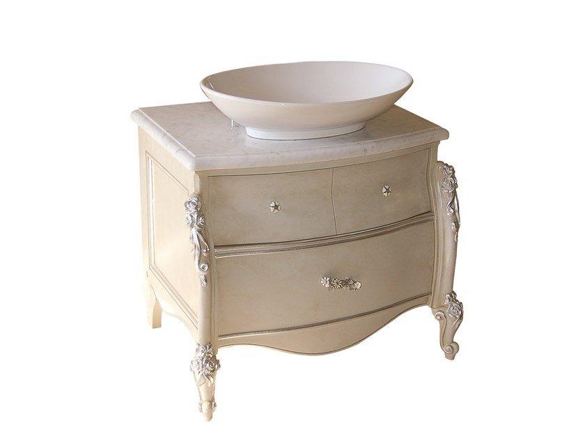 OLGA Floor-standing single vanity unit with drawers