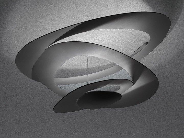 PIRCE Indirect light aluminium ceiling lamp