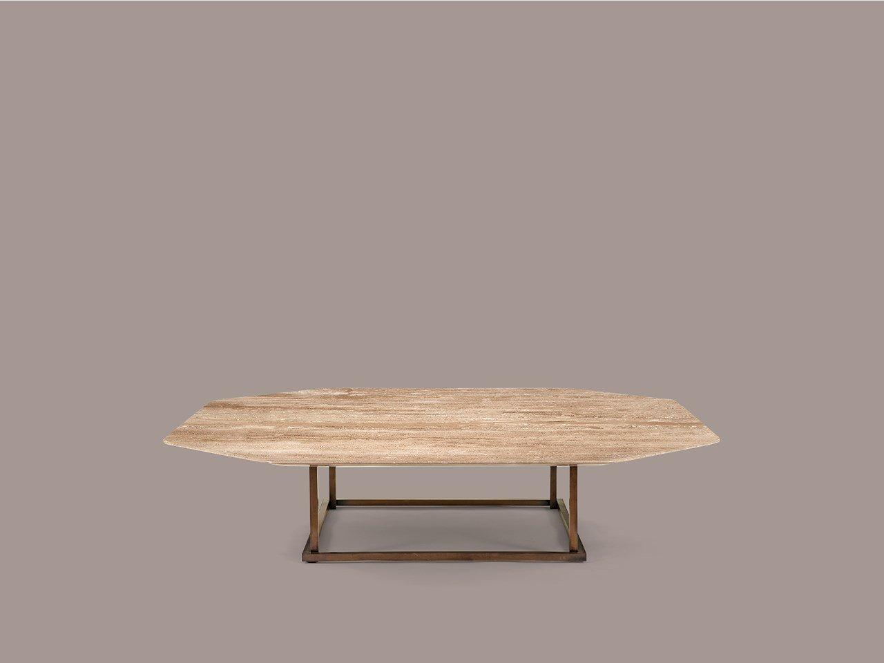 ALEX Octagonal marble coffee table