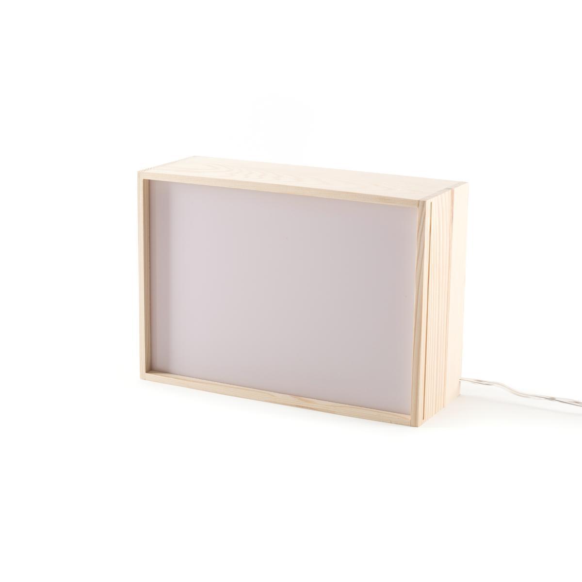 I HAVE A DREAM LED wooden table lamp