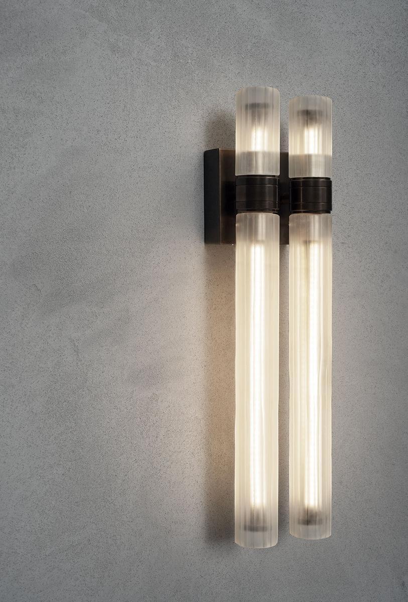 THERNA LED glass wall light