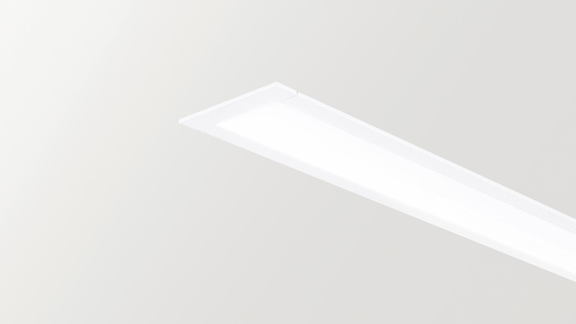 FIFTY HO RECESSED Aluminium linear lighting profile