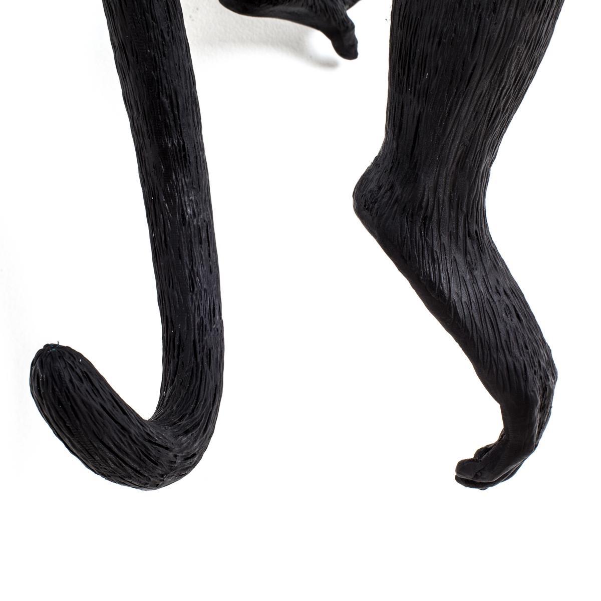 THE MONKEY LAMP BLACK HANGING LED resin wall lamp THE MONKEY LAMP BLACK HANGING LED resin wall lamp
