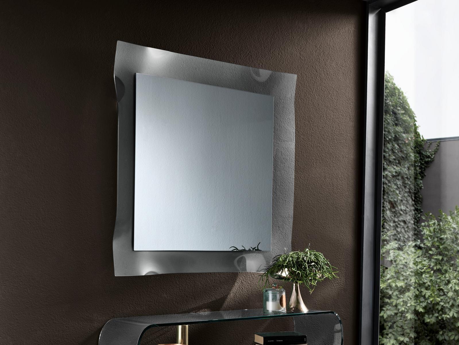 GINEVRA Wall-mounted framed mirror