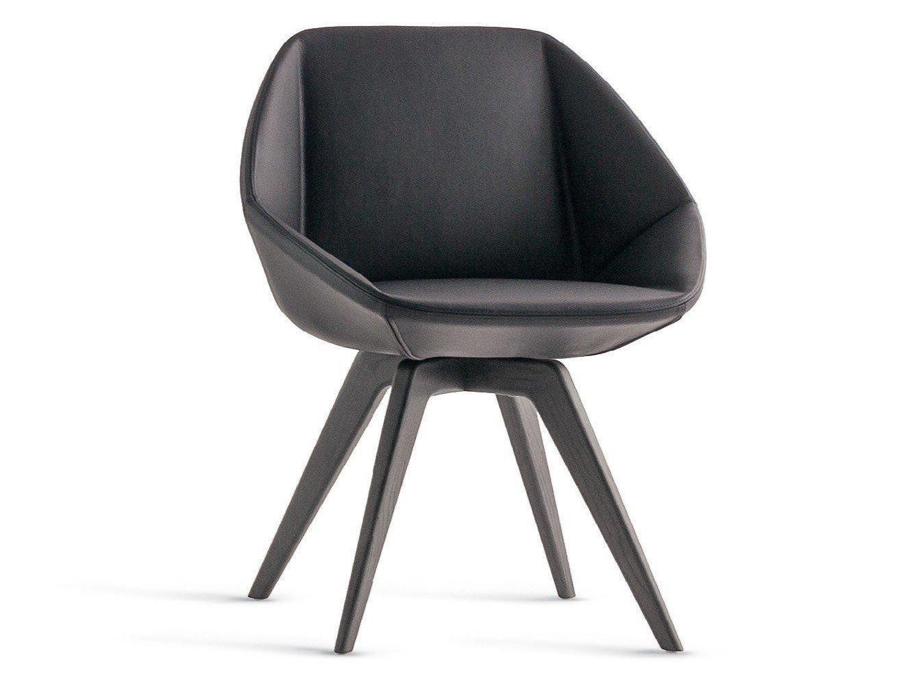 STONE Upholstered leather chair