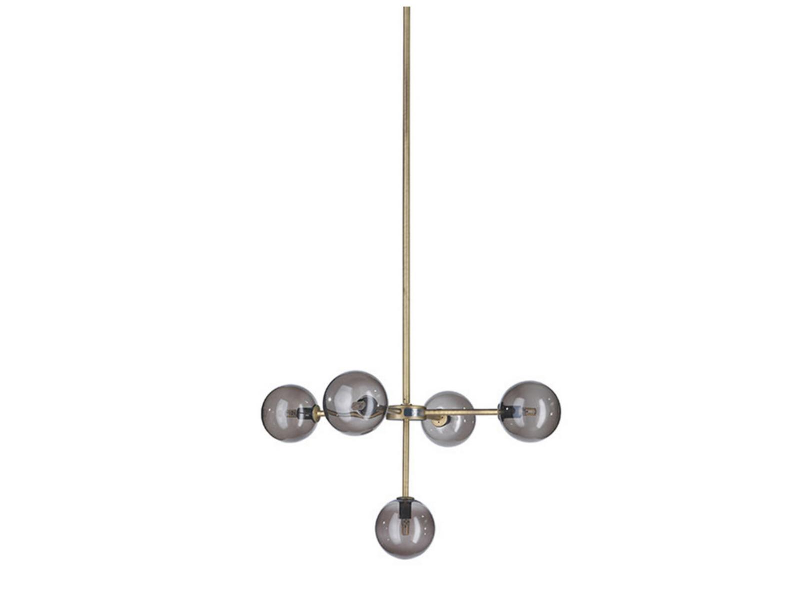 DOUGLAS Direct light brass pendant lamp