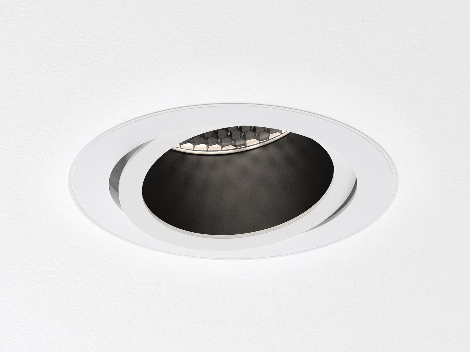 PINHOLE ROUND TRIMLESS ADJUSTABLE Contemporary style LED recessed adjustable metal spotlight