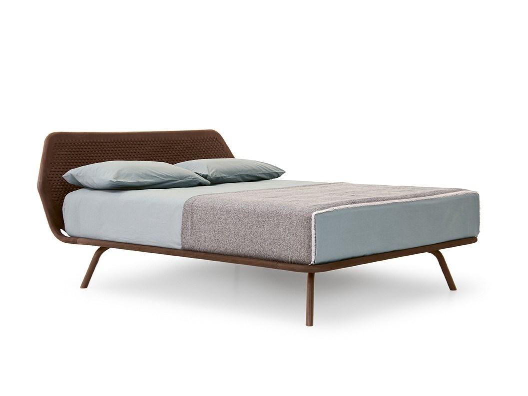 TRAMA INTRECCIO Solid wood double bed