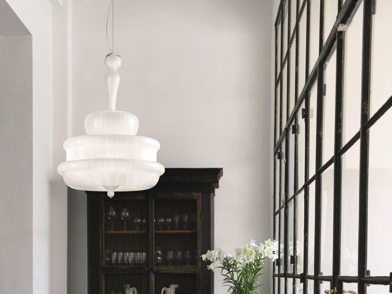NOVECENTO SP Crystal pendant lamp NOVECENTO SP Crystal pendant lamp