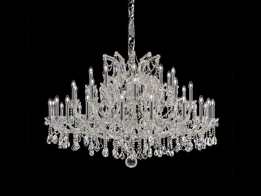 MARIA TERESA VE 934 40 / 12 Metal chandelier with Swarovski® Crystals