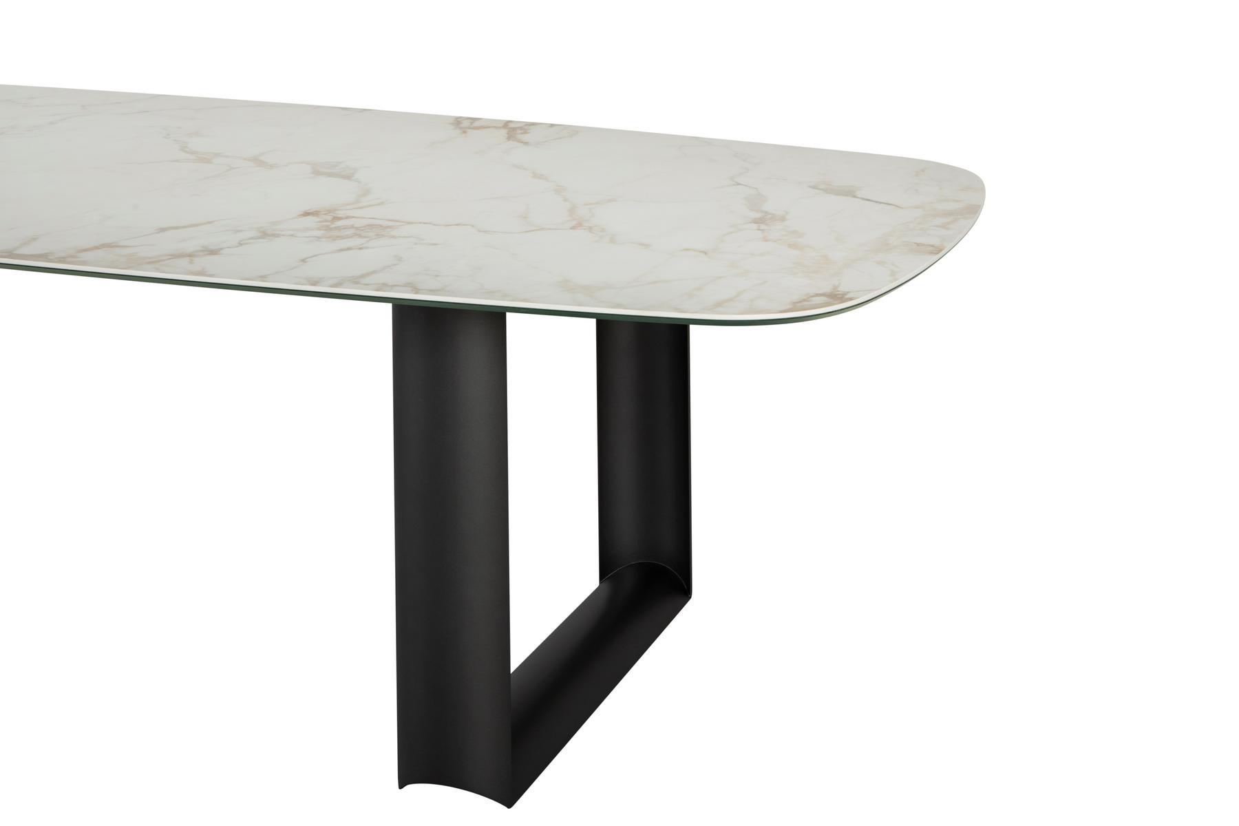 CUBE Rectangular porcelain stoneware table