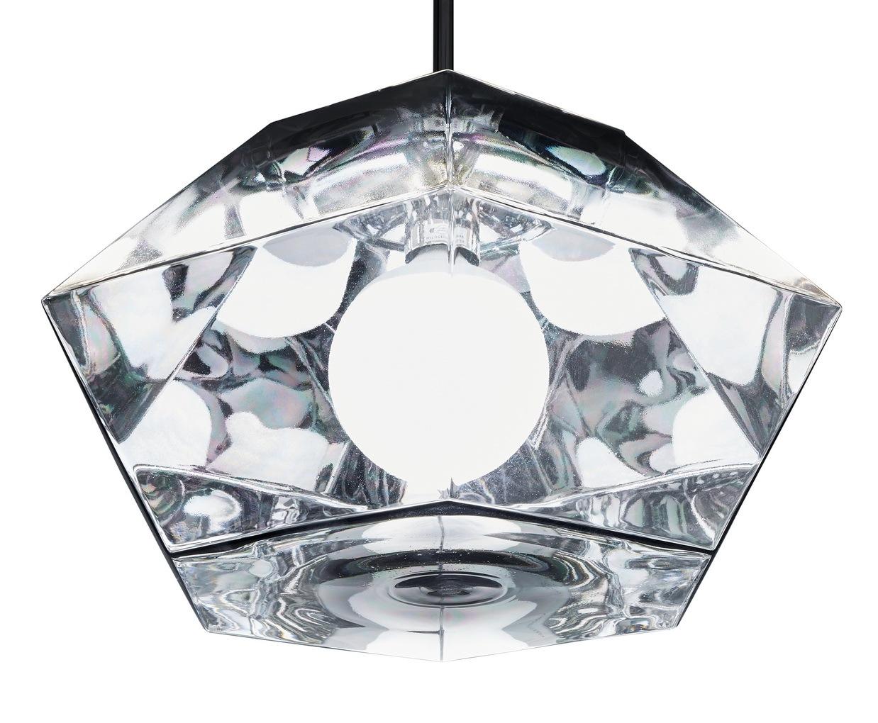 CUT Polycarbonate (pc) pendant lamp in a contemporary style