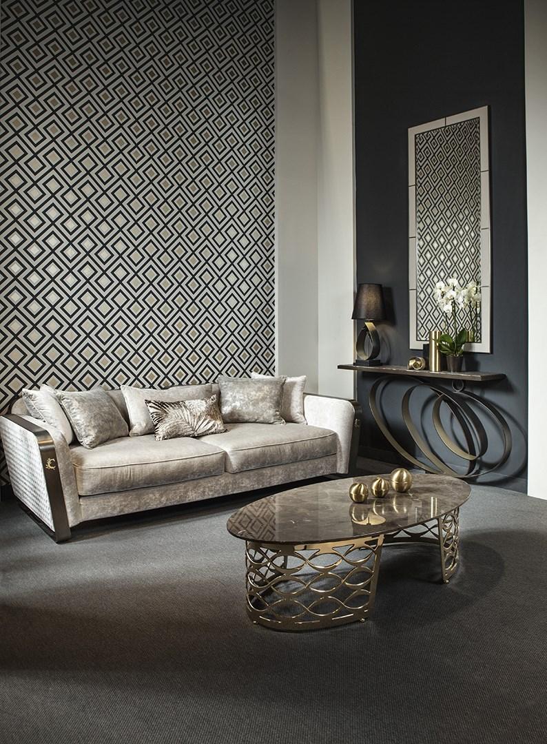 VOYAGE Velvet sofa