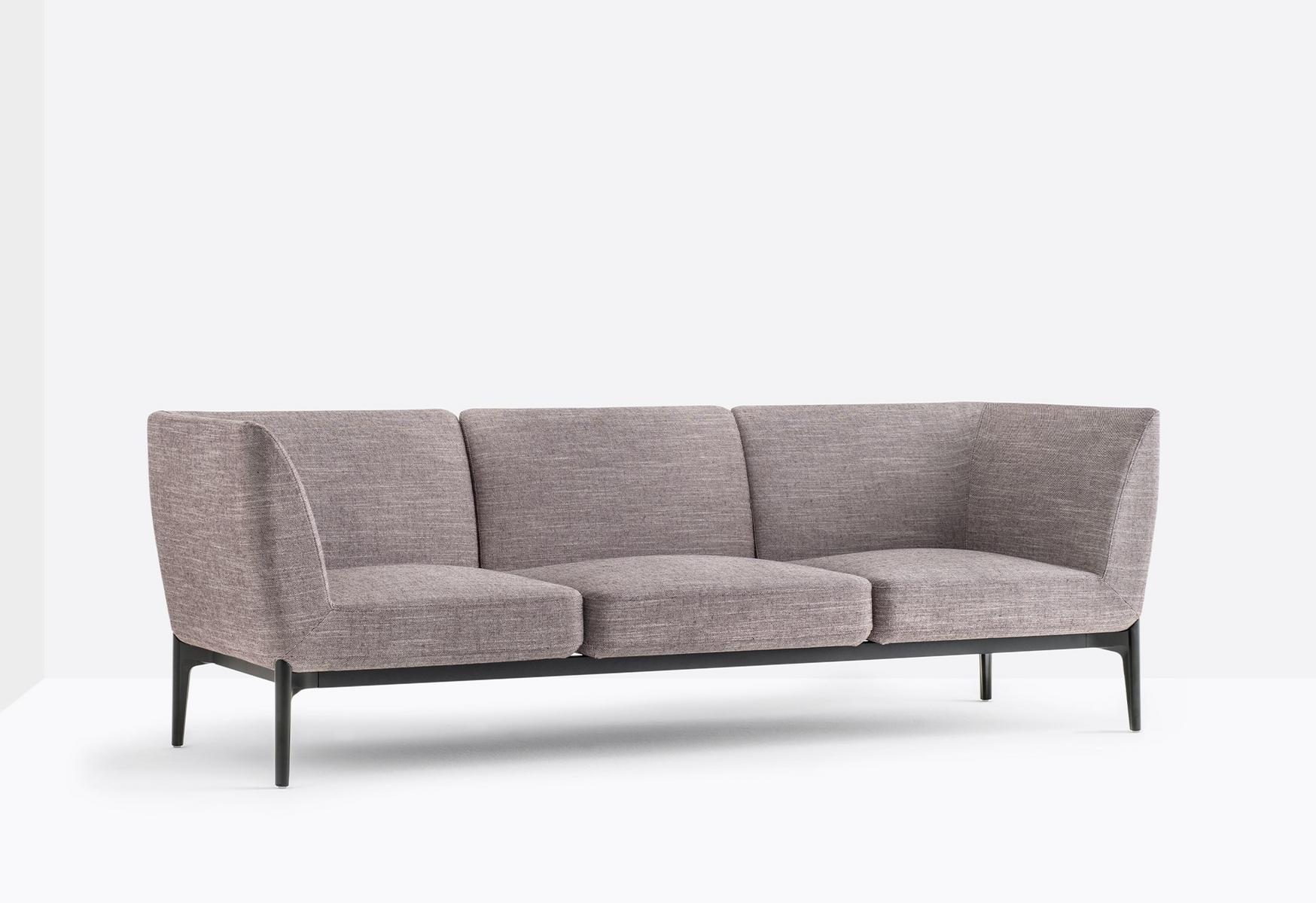 SOCIAL DSO2_3AAL Modular leisure sofa