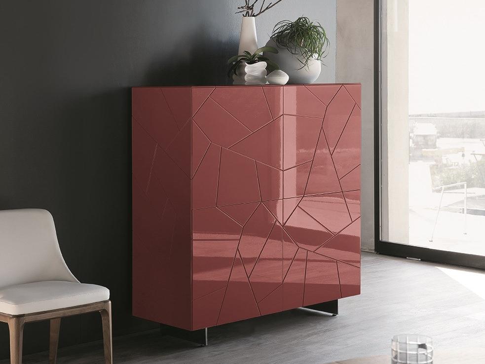 SEGNO S4Q Wooden highboard with doors