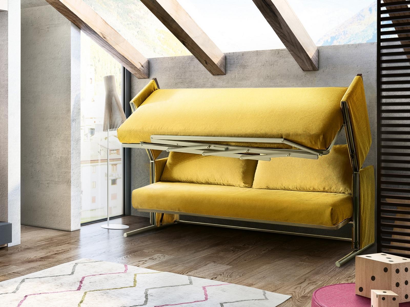 DOC. Convertible sofa bed with removable cover