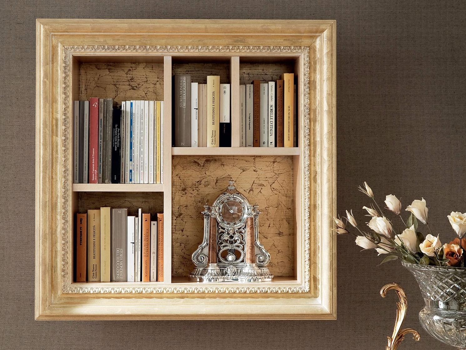 13133 Open wall-mounted bookcase