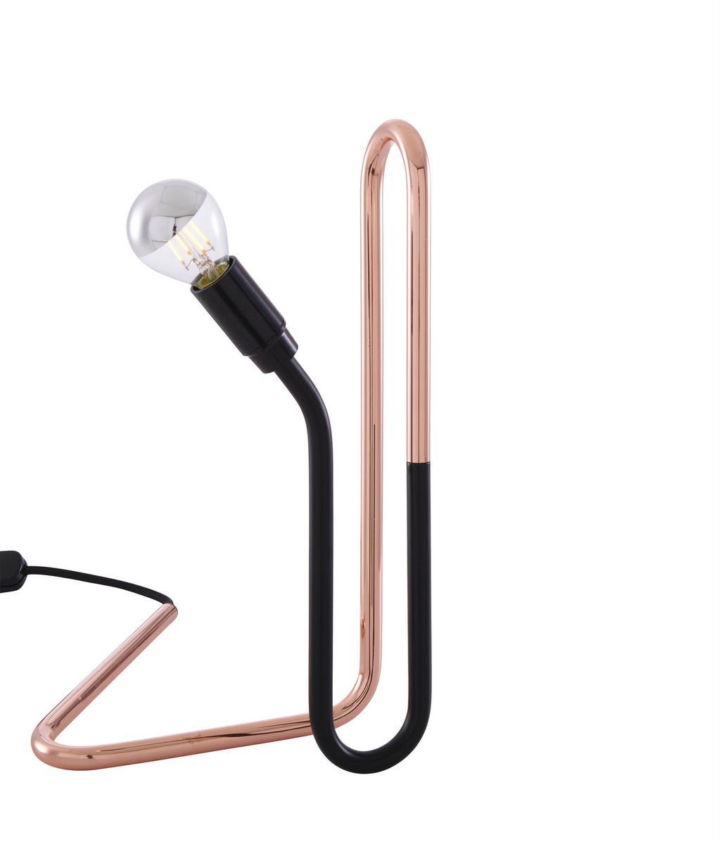 ONDULE LED copper table lamp