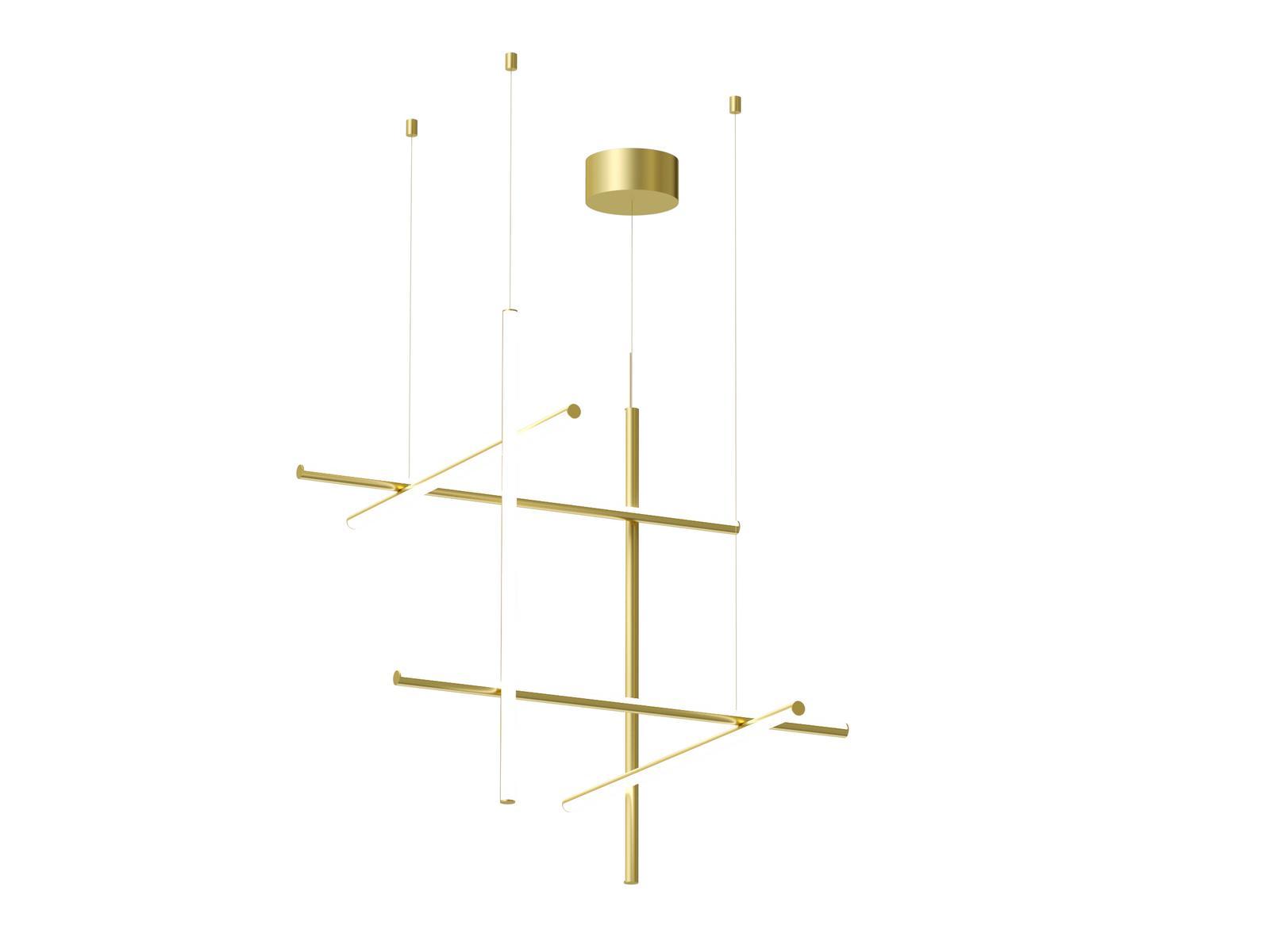 COORDINATES S3 LED extruded aluminium pendant lamp