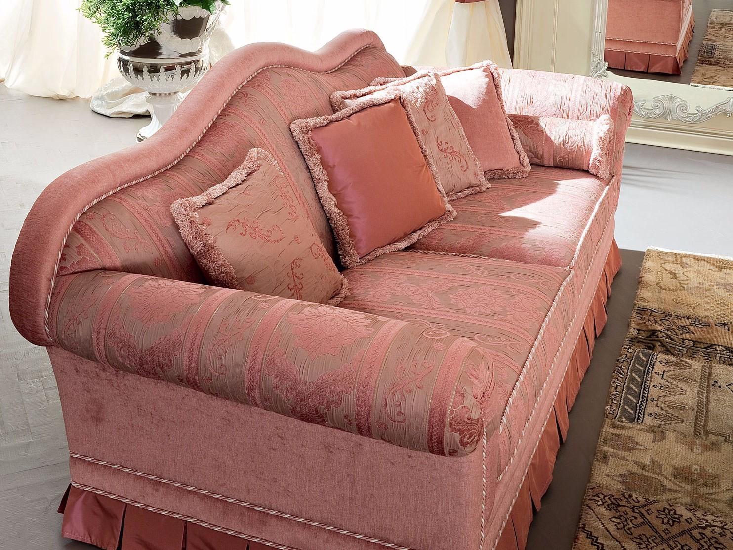 13407 2 seater fabric sofa