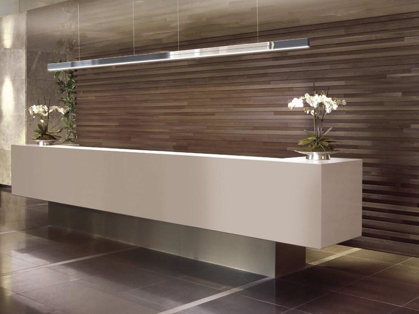 DOPPIO LINEA LED aluminium pendant lamp