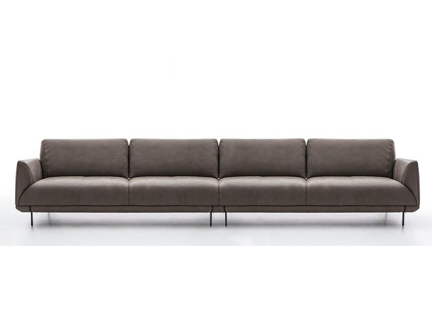 ASSAGO Sectional leather sofa