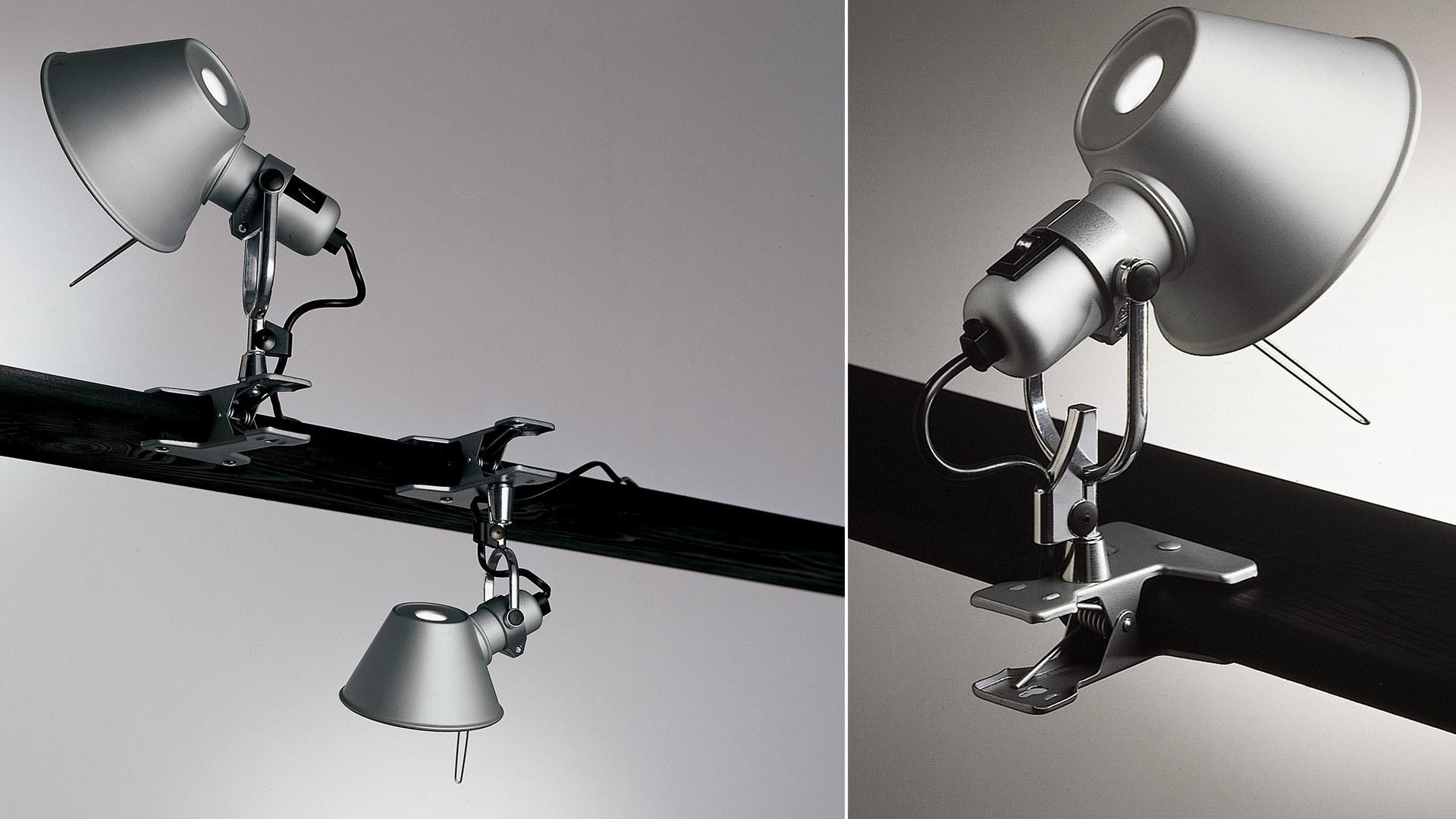 TOLOMEO PINZA Clamp adjustable spotlight