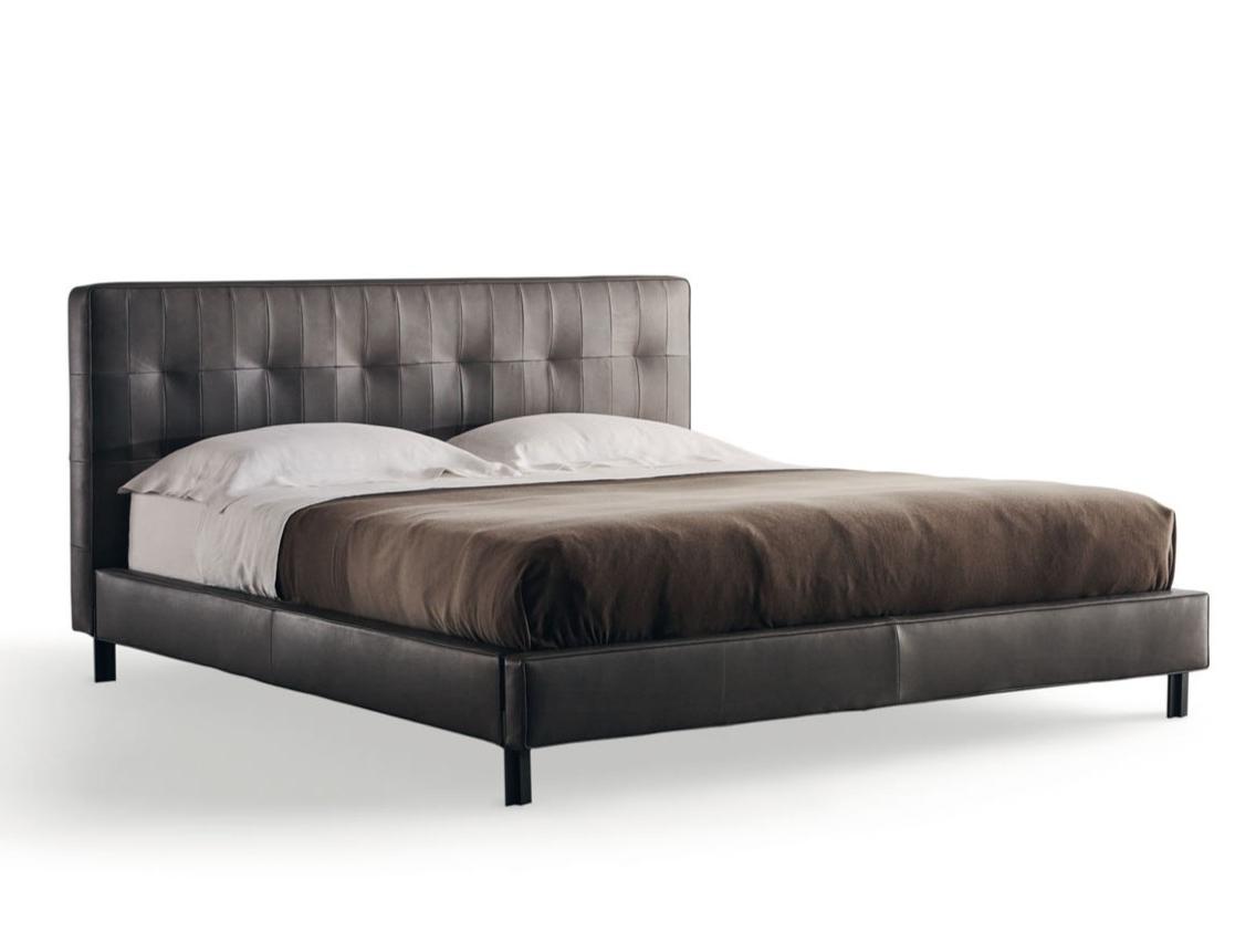 ANTON Leather double bed