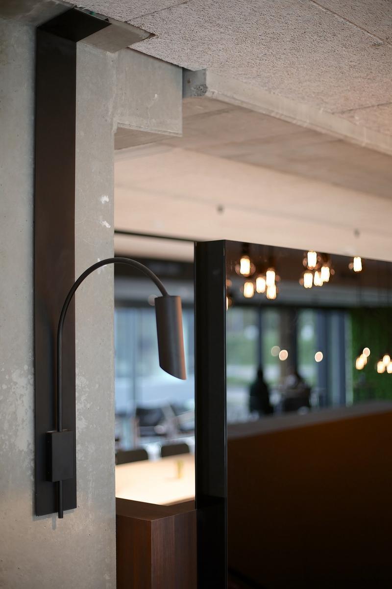 WALLSTER LED aluminium wall lamp
