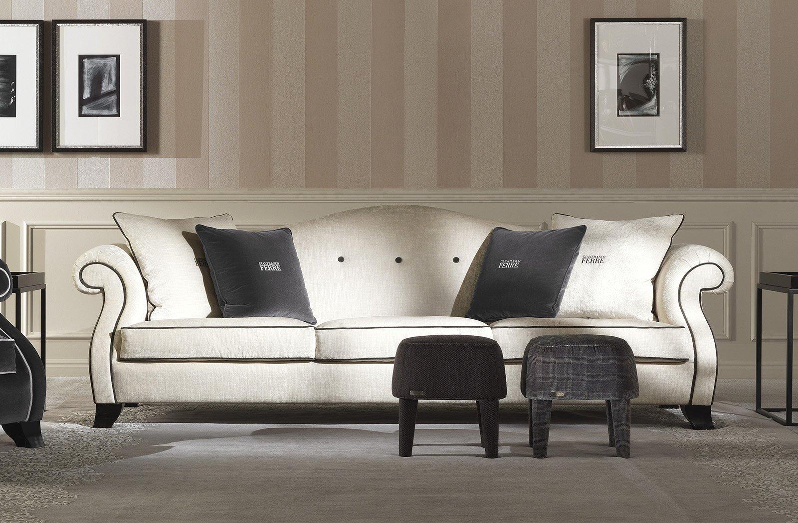 HARMONY 3 seater fabric sofa