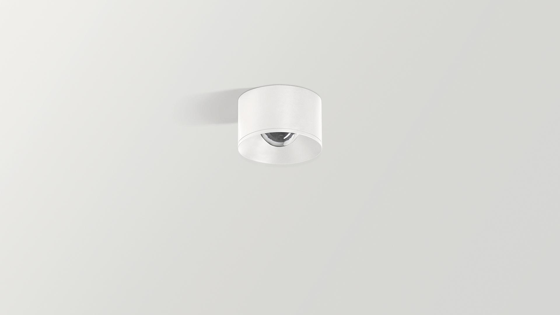 PUCK M LED ceiling aluminium spotlight