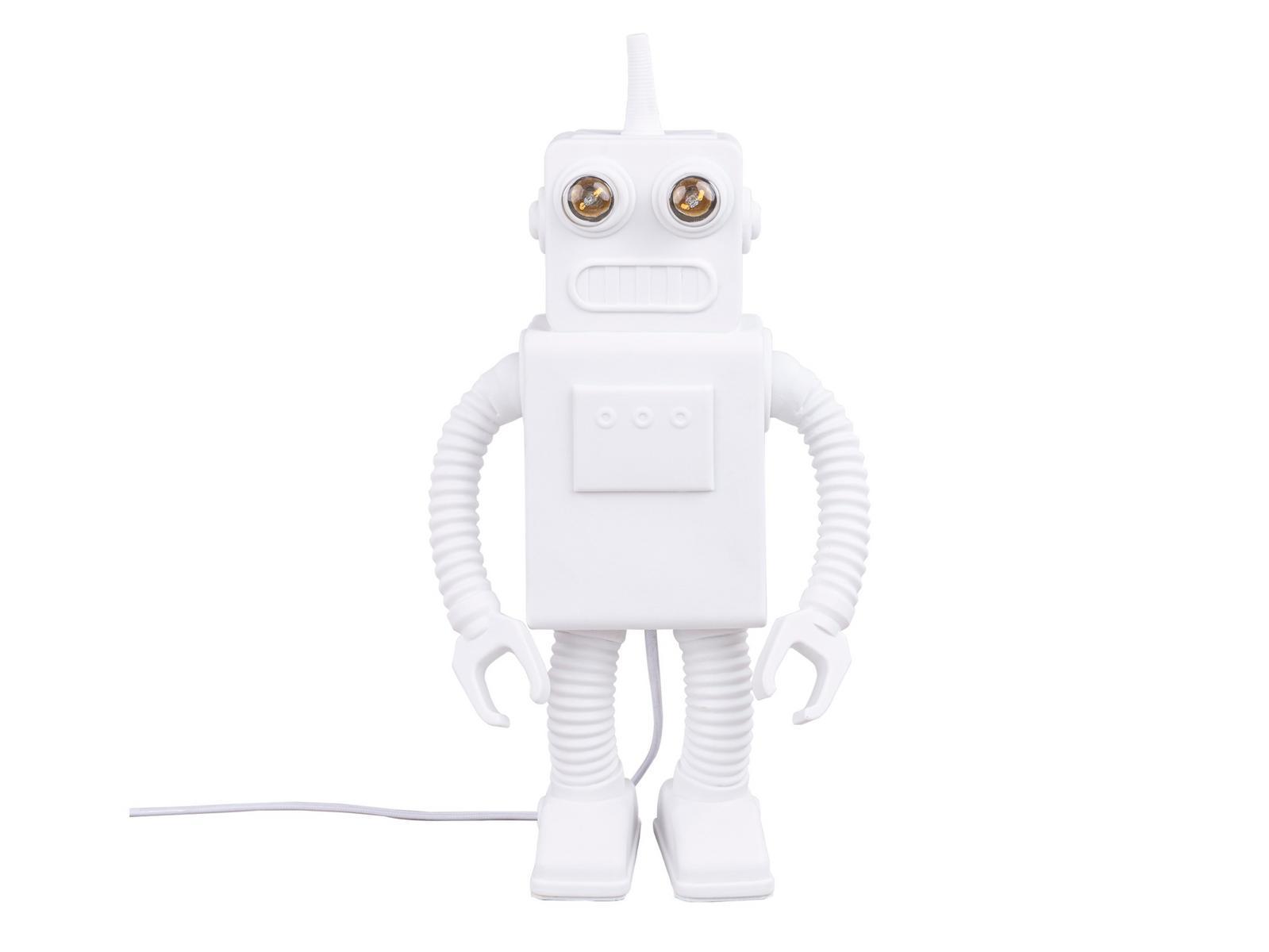 ROBOT LED porcelain table lamp