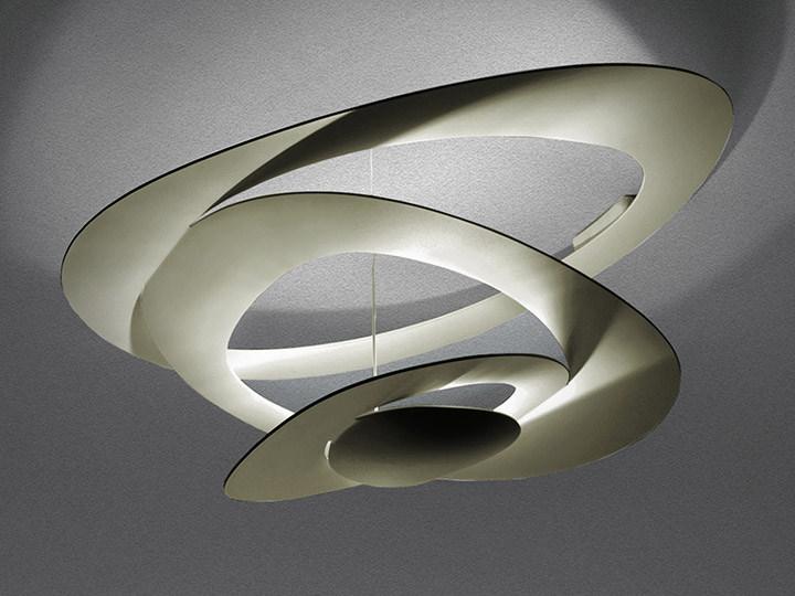 PIRCE Indirect light aluminium ceiling lamp