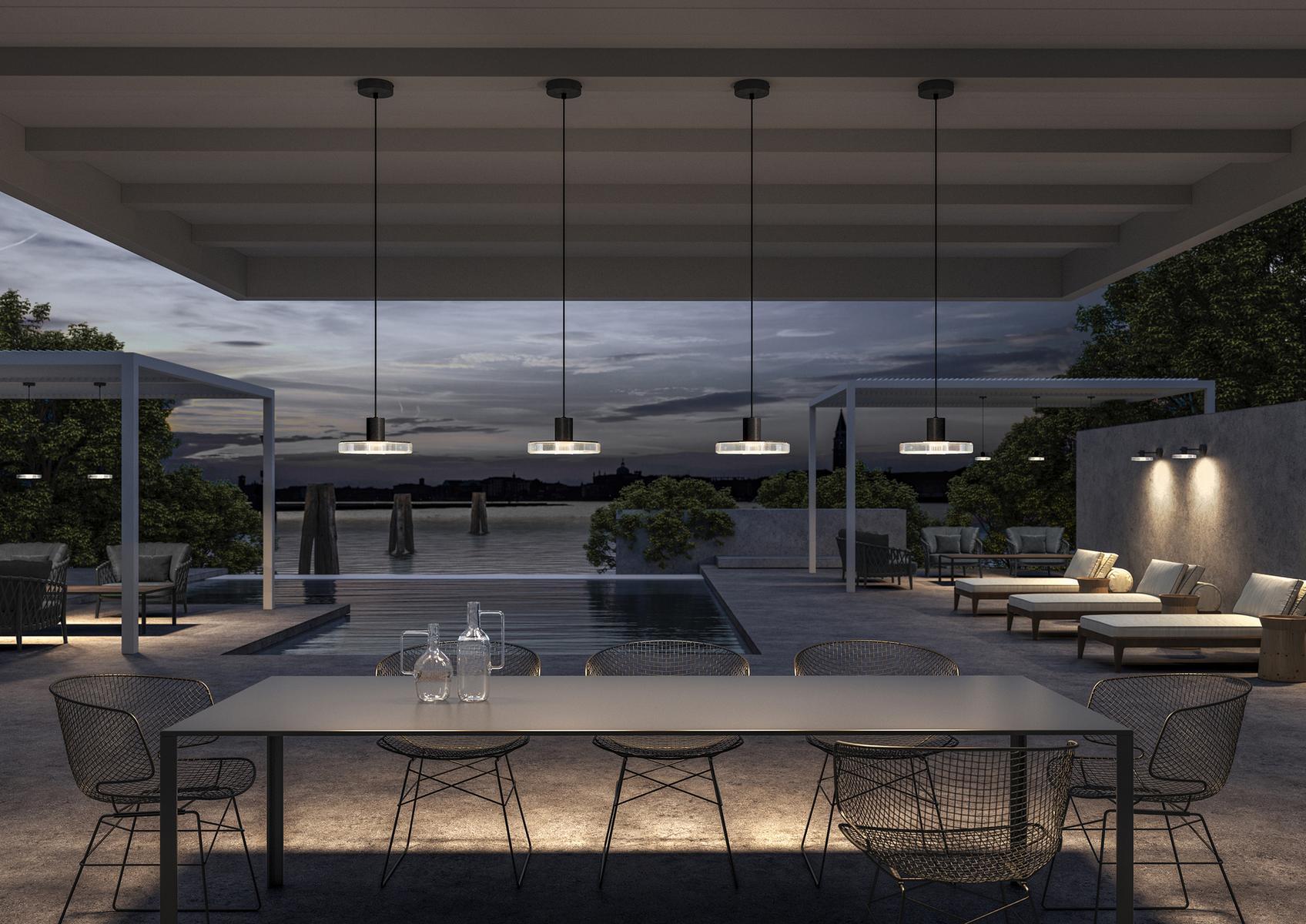 VENEXIA LED aluminium pendant lamp