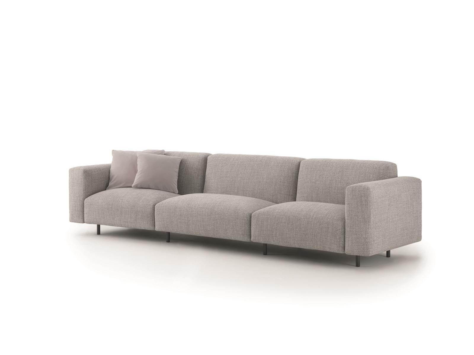 CLAUDINE L 3 seater fabric sofa