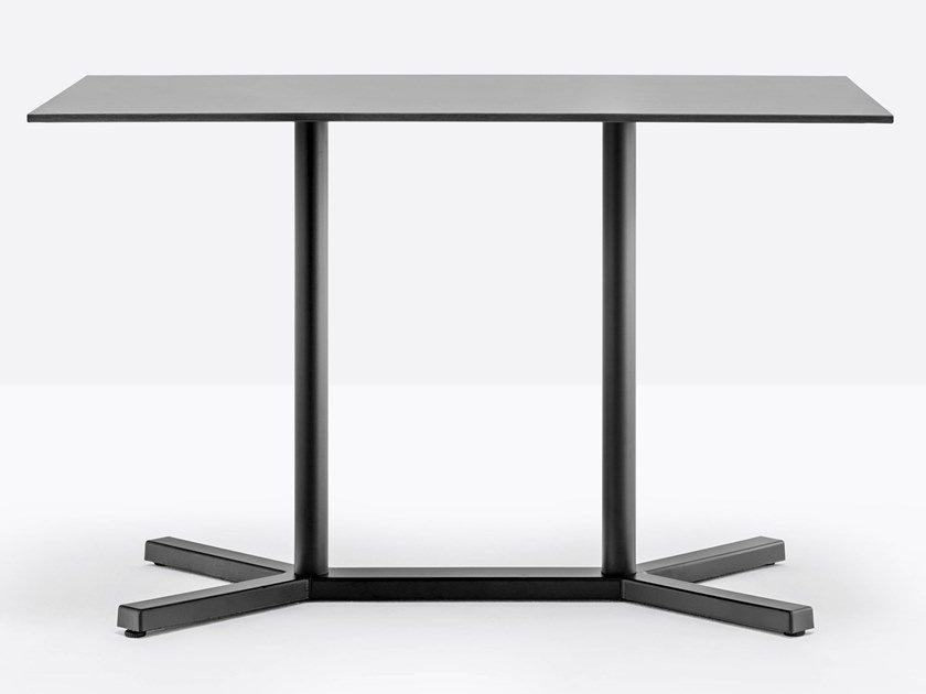 BOLD 4758 Rectangular powder coated steel table