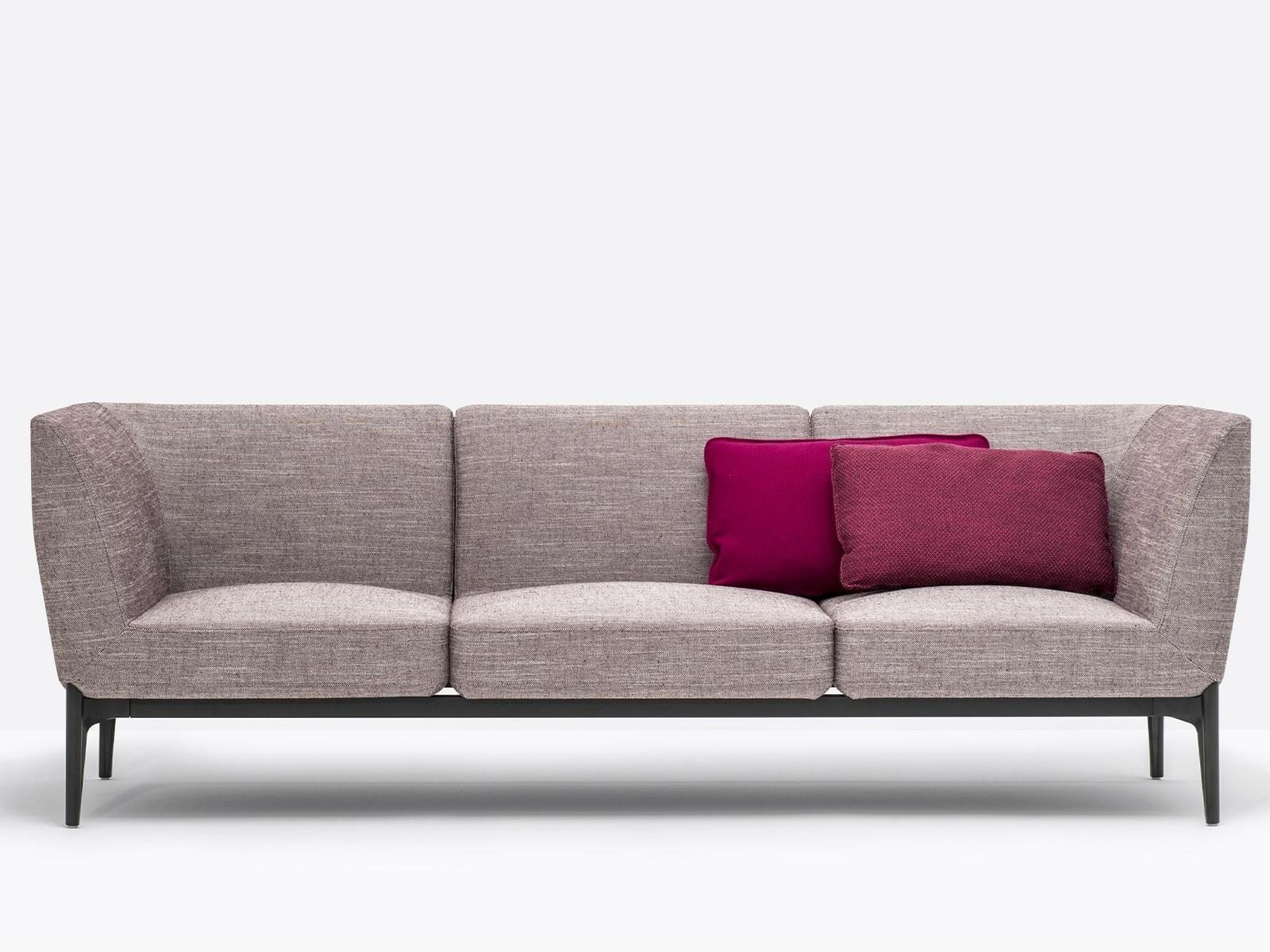 SOCIAL DSO2_3AAL Modular leisure sofa