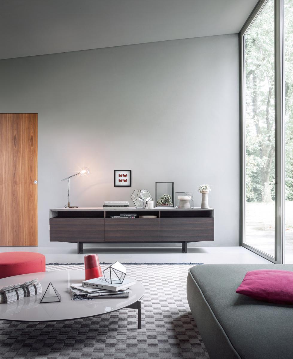 MARBLE ARCH Oak sideboard with doors with drawers