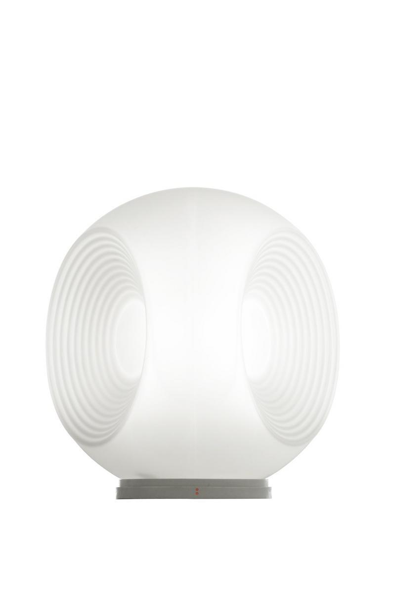 EYES Fluorescent blown glass table lamp